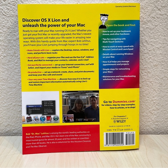 Mac OS X Lion for dummies. New.nwt. - Picture 3 of 10